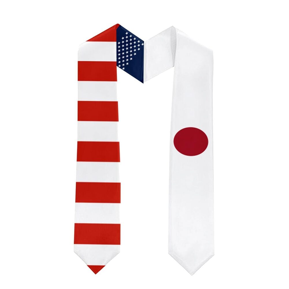 1210 Japan Graduation Stole Graduation Sash Scarf Graduation Gift for Japan